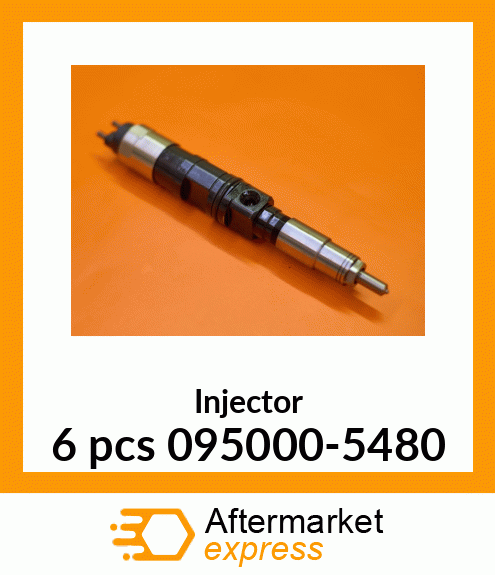 Injector 6 pcs 095000-5480