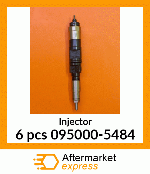 Injector 6 pcs 095000-5484