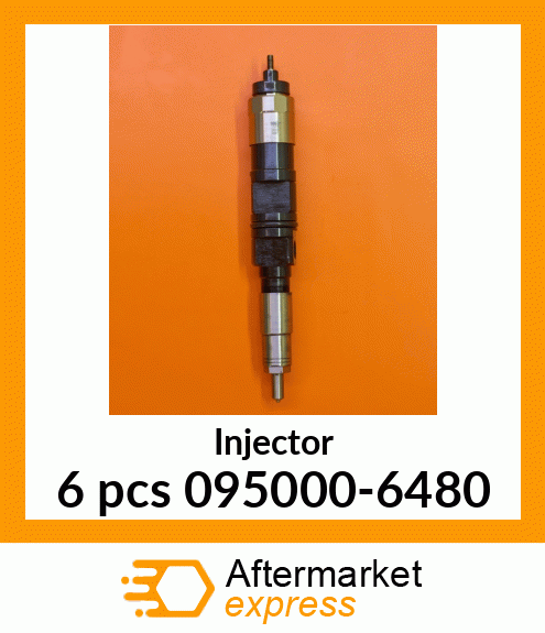 Injector 6 pcs 095000-6480