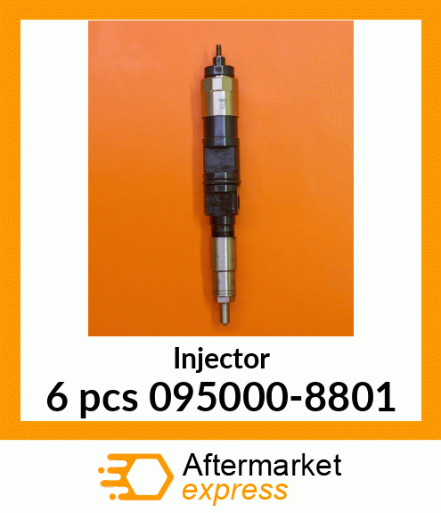 Injector 6 pcs 095000-8801