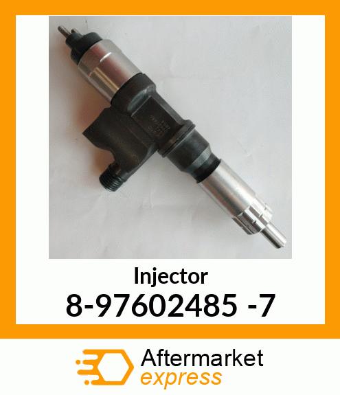 Spare part 8-97602485 -7 + Injector