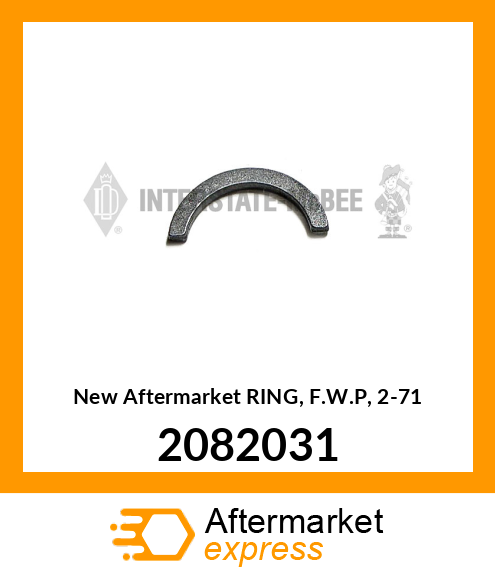 Spare part 2082031 + New Aftermarket RING, F.W.P, 2-71