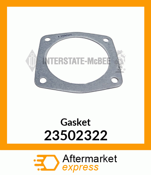 Spare part 23502322 + New Aftermarket GASKET, BLWR BYPASS