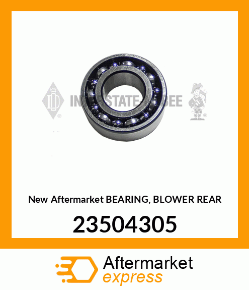 New Aftermarket BEARING, BLOWER REAR 23504305