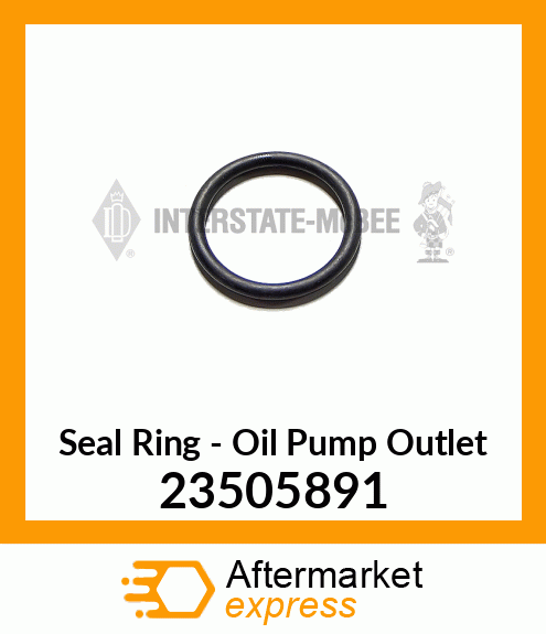 O-Ring New Aftermarket 23505891