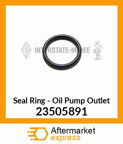 Spare part 23505891 + O-Ring New Aftermarket