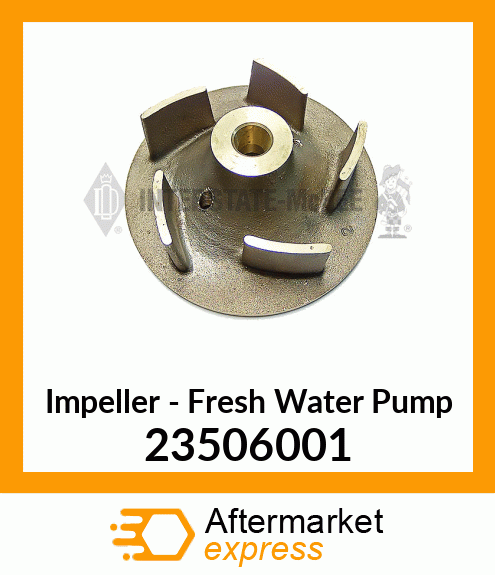 New Aftermarket IMPELLER,F.W.P 12V 23506001