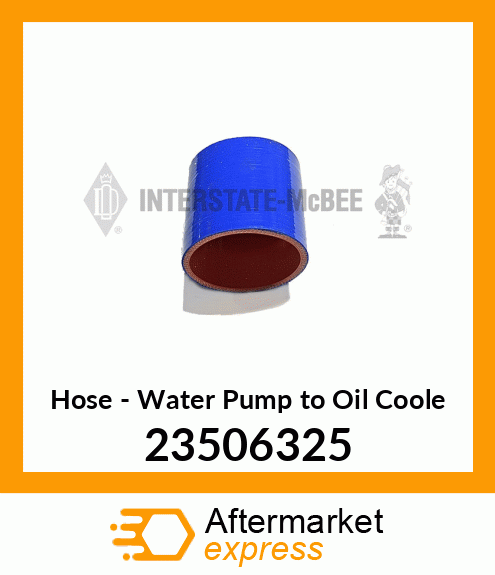 Spare part 23506325 + Coolant Hose New Aftermarket