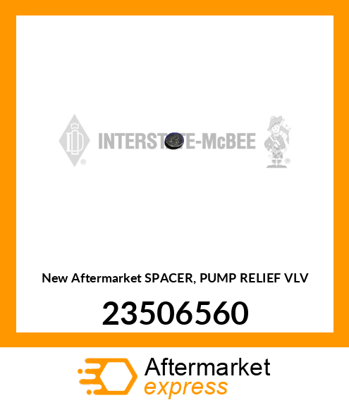 New Aftermarket SPACER, PUMP RELIEF VLV 23506560