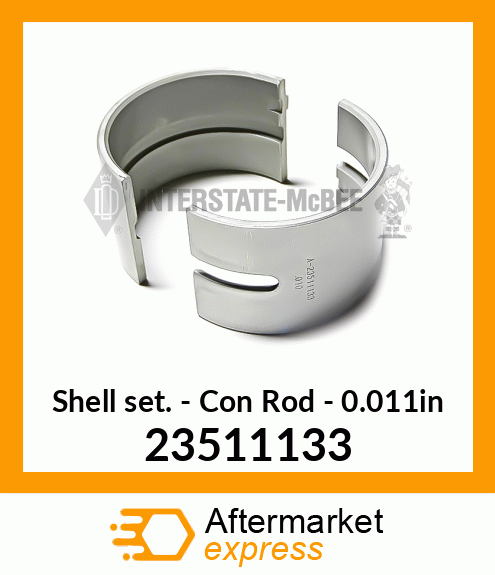 Spare part 23511133 + Rod Bearing New Aftermarket