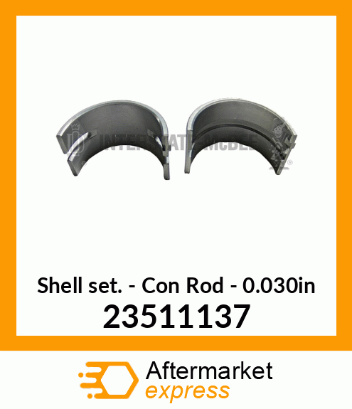 Spare part 23511137 + Rod Bearing New Aftermarket