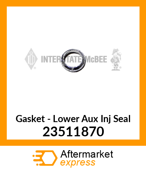 Injector Seal New Aftermarket 23511870