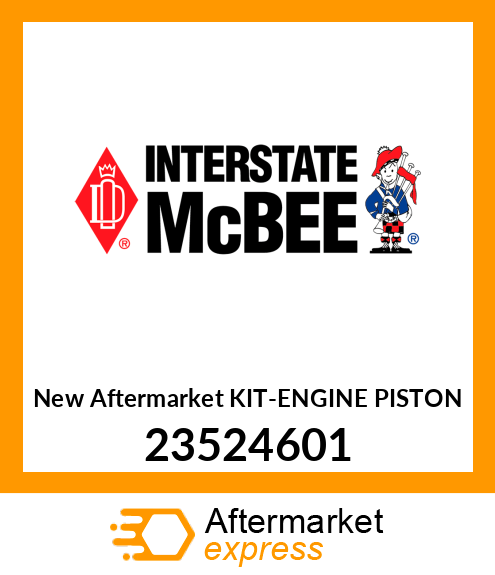 New Aftermarket KIT-ENGINE PISTON 23524601