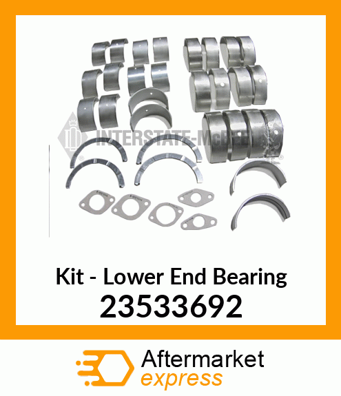 New Aftermarket LOWER END BRG KIT 23533692