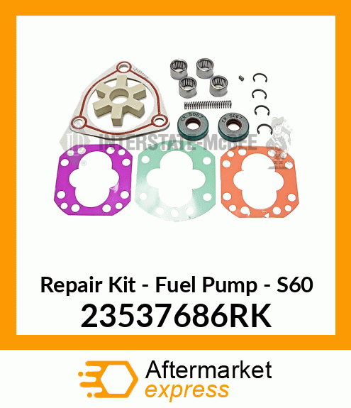 New Aftermarket FUEL PUMP REPAIR KIT 23537686RK