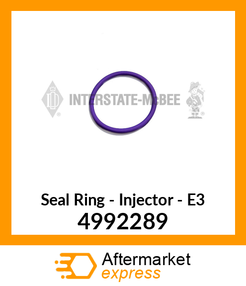 Spare part 4992289 + Seal Ring - Injector - E3