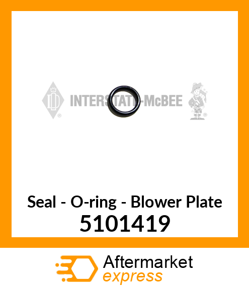 New Aftermarket SEAL RING, BLOWER PLATE 5101419