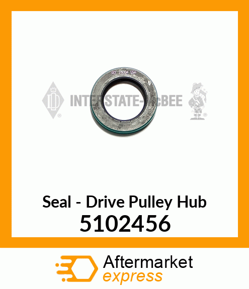 New Aftermarket SEAL, DRV PULLEY HUB 5102456