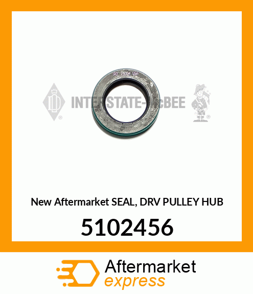 New Aftermarket SEAL, DRV PULLEY HUB 5102456