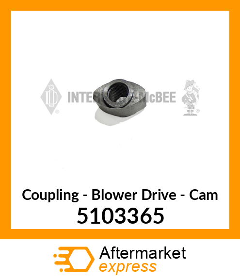 New Aftermarket CAM, BLWR DRIVE CPLG 5103365