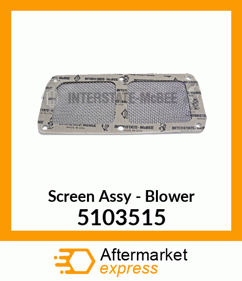 New Aftermarket SCREEN ASSY, BLOWER 6-12V 5103515