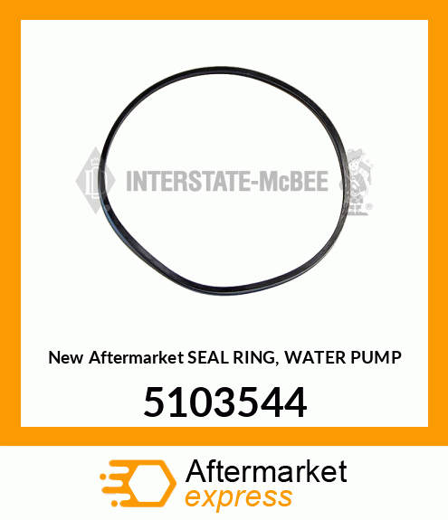 New Aftermarket SEAL RING, WATER PUMP 5103544