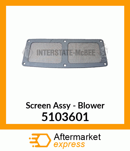 New Aftermarket SCREEN ASSY., BLOWER 6-71 5103601