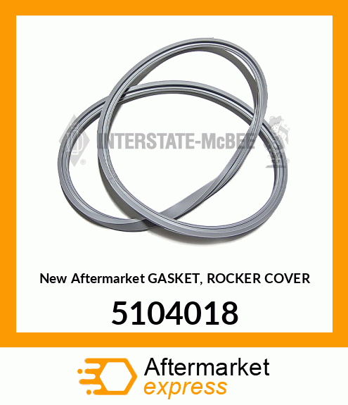 New Aftermarket GASKET, ROCKER COVER 5104018