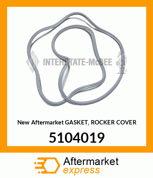 New Aftermarket GASKET, ROCKER COVER 5104019