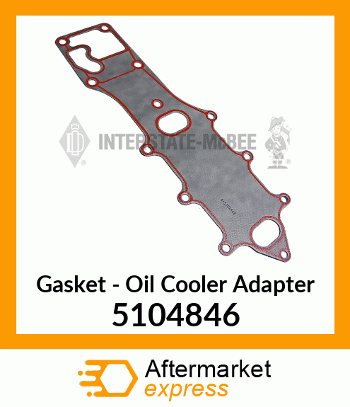 New Aftermarket GASKET, OIL CLR ADPT 5104846