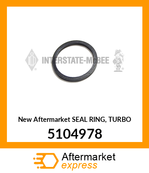 New Aftermarket SEAL RING, TURBO 5104978