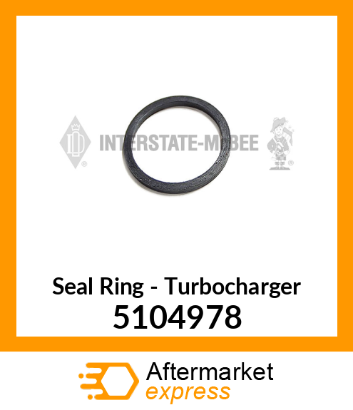 New Aftermarket SEAL RING, TURBO 5104978