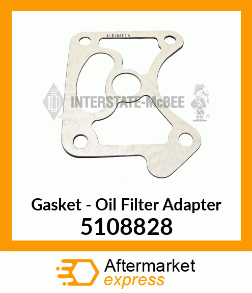 New Aftermarket GASKET, OIL FLTR ADAPT. 5108828