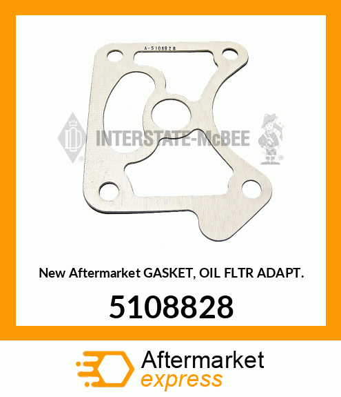 New Aftermarket GASKET, OIL FLTR ADAPT. 5108828