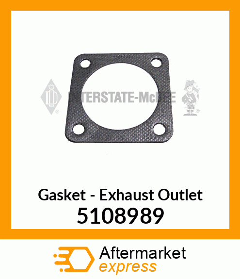 New Aftermarket GASKET, EX OUTLET 5108989