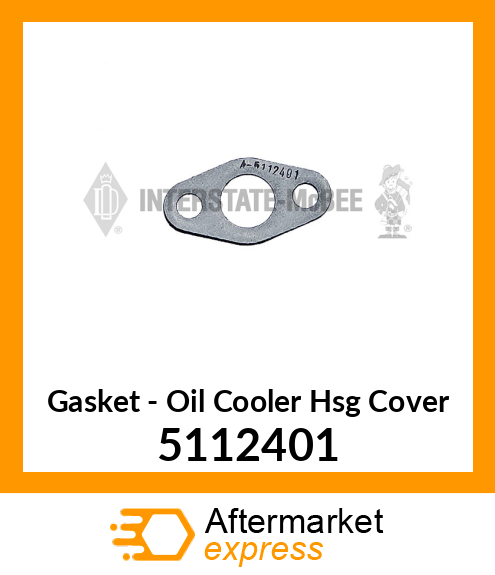 New Aftermarket GASKET, OIL CLR HSG CVR 5112401