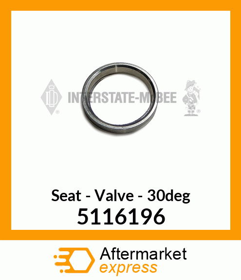 New Aftermarket VALVE SEAT, STD 5116196