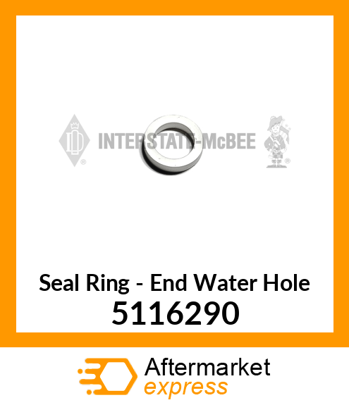 New Aftermarket SEAL RING, AND WATER HOLE 5116290