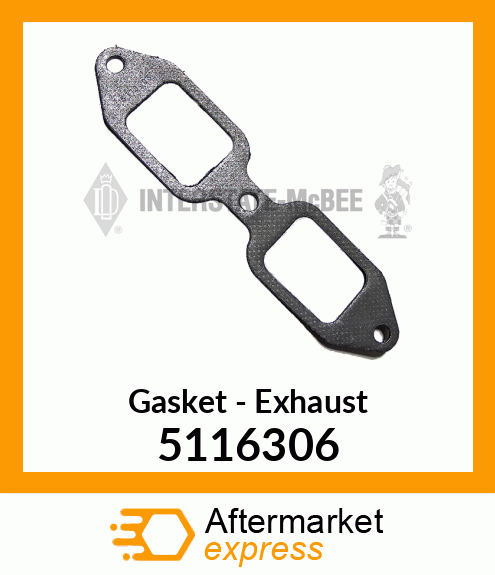 New Aftermarket GASKET, EXHAUST 5116306