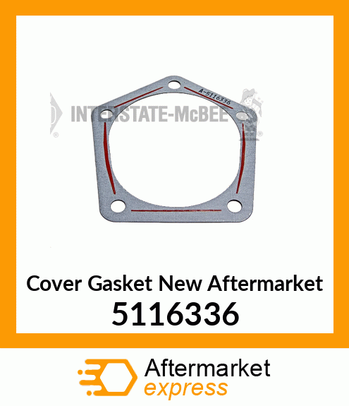 Cover Gasket New Aftermarket 5116336