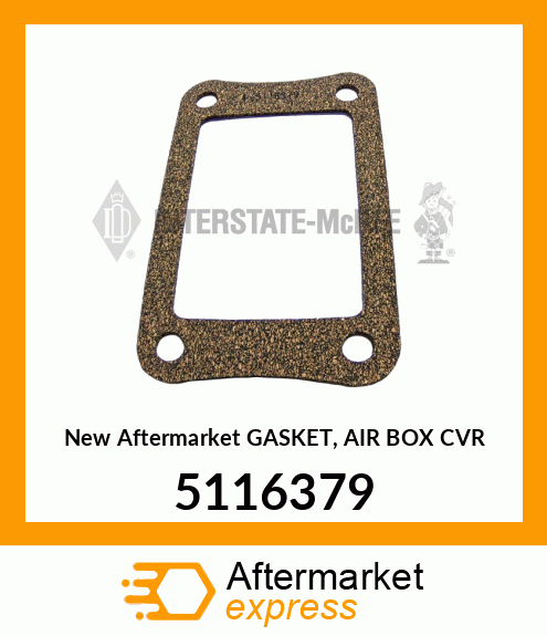 New Aftermarket GASKET, AIR BOX CVR 5116379