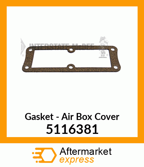 New Aftermarket GASKET, AIR BOX CVR, 4-53 5116381