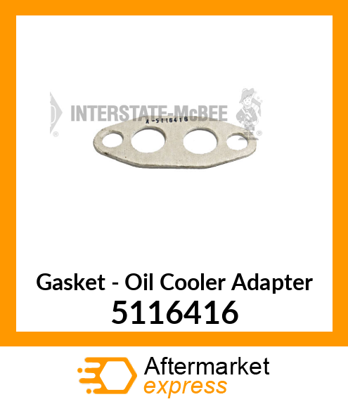 New Aftermarket GASKET, OIL C/R ADPT. 5116416