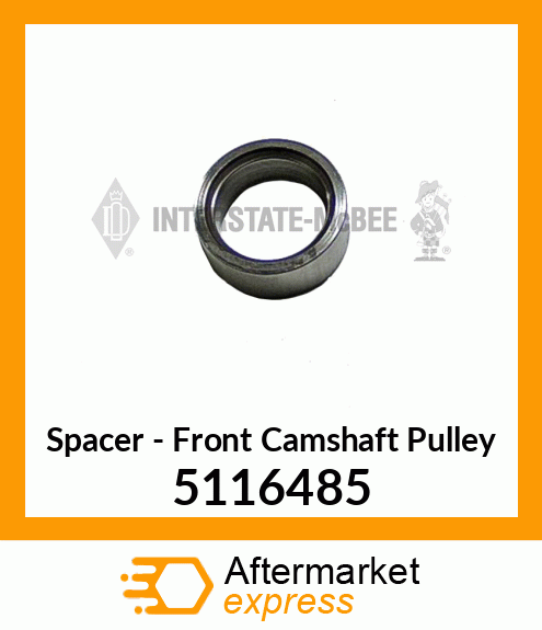 New Aftermarket SPACER, FRNT C/S PULLEY 5116485