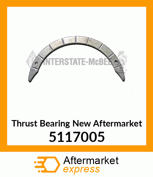 Thrust Bearing New Aftermarket 5117005