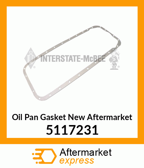 Spare part 5117231 + Oil Pan Gasket New Aftermarket