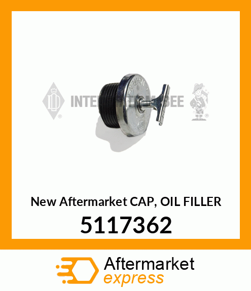 New Aftermarket CAP, OIL FILLER 5117362