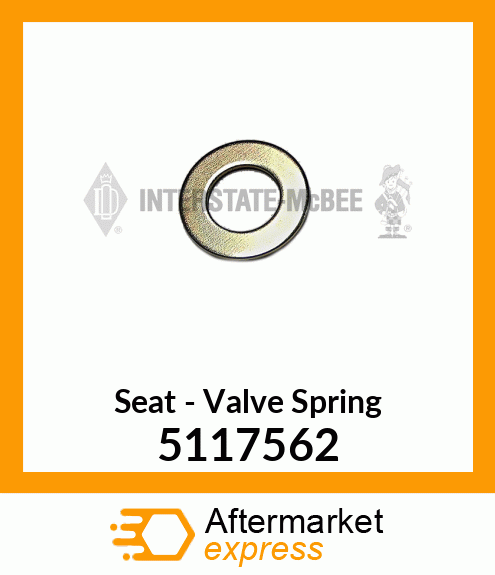 New Aftermarket SEAT, VALVE SPRING 5117562
