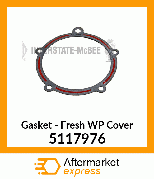 New Aftermarket GASKET, FWP COVER 5117976