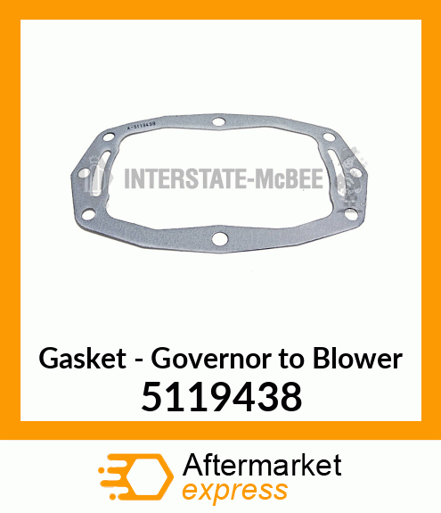 New Aftermarket GASKET, BLOWER END PLATE 5119438